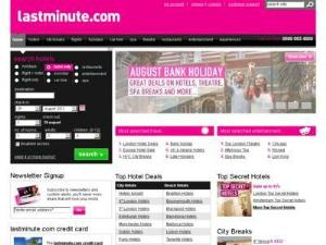 lastminute - Travel agents UK Directory