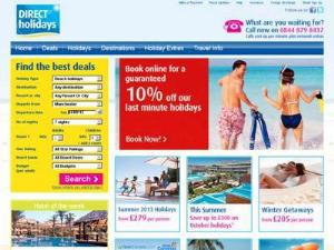 Direct Holidays - Travel agents UK Directory
