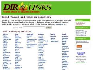 World travel tourism directory - UK Travel Directories Directory