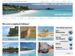 Escape Worldwide  - Travel agents UK Directory