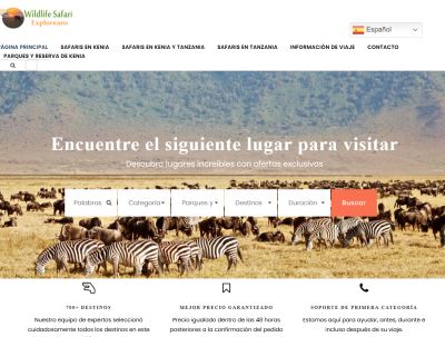 Wildlife Safari Exploreans - World Travel Sites Companies Directory