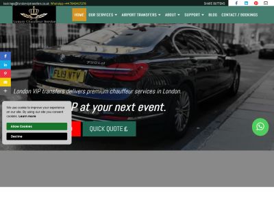 London chauffeur services - Chauffeur Services UK Directory