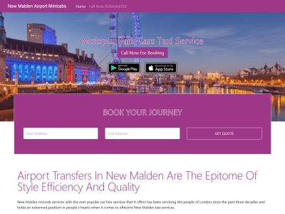 New Malden Airport Minicabs - Taxi UK Directory