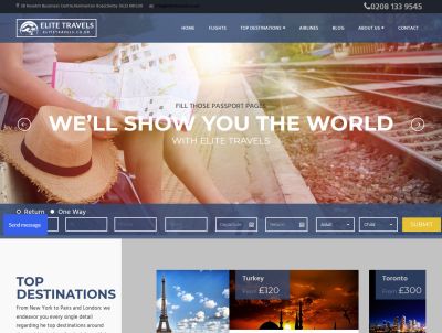 Elite Travels - Airlines in UK Directory