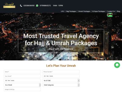Labbaik Hajj Umrah - Travel agents UK Directory