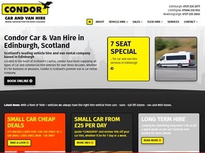 Condor Self Drive  - Car Rental UK Directory