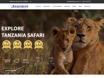 Luxury tanzania Safari - World Travel Sites Companies Directory