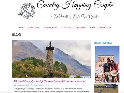 Country Hopping Couple - On-line Guides UK Directory