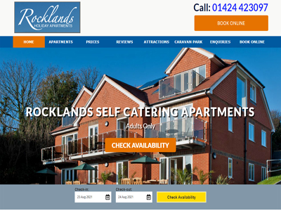 Self Catering Apartments Hasting - Accommodation in UK Directory