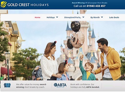 Gold Crest Holidays - Travel agents UK Directory